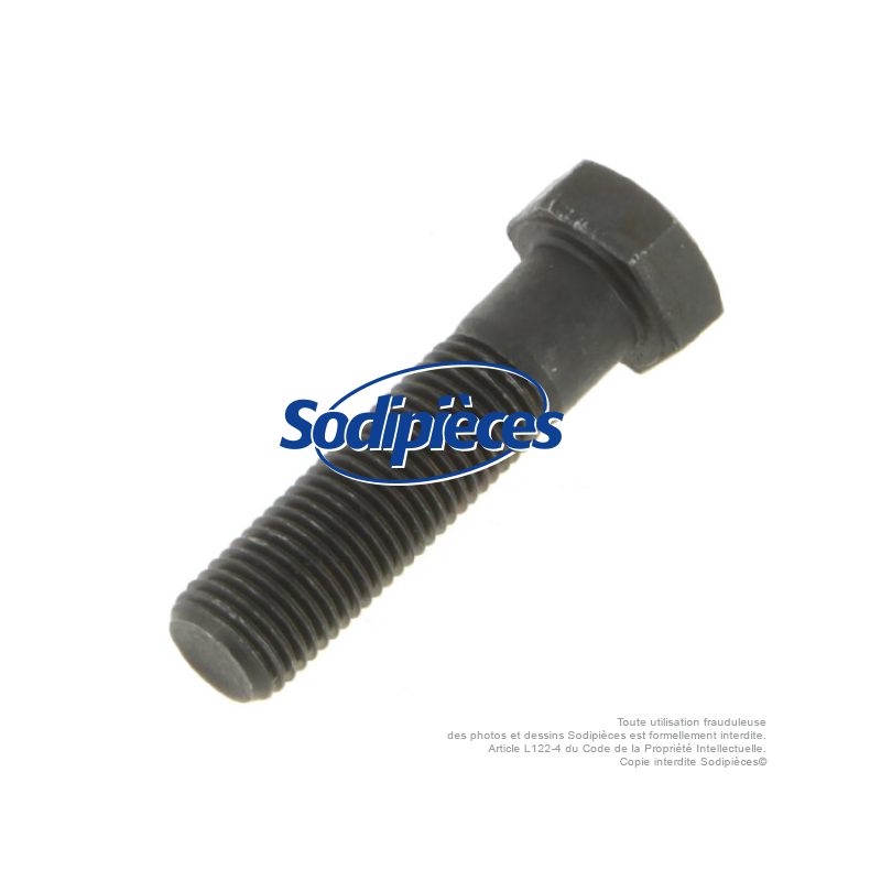 Vis de lame diam 9,5 mm . Longueur 38 mm