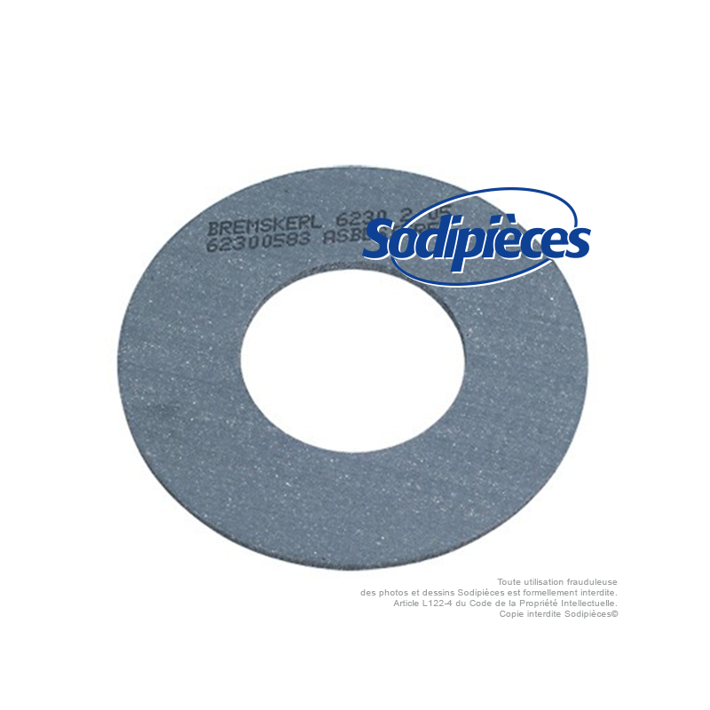 Rondelle de friction pour SABO
