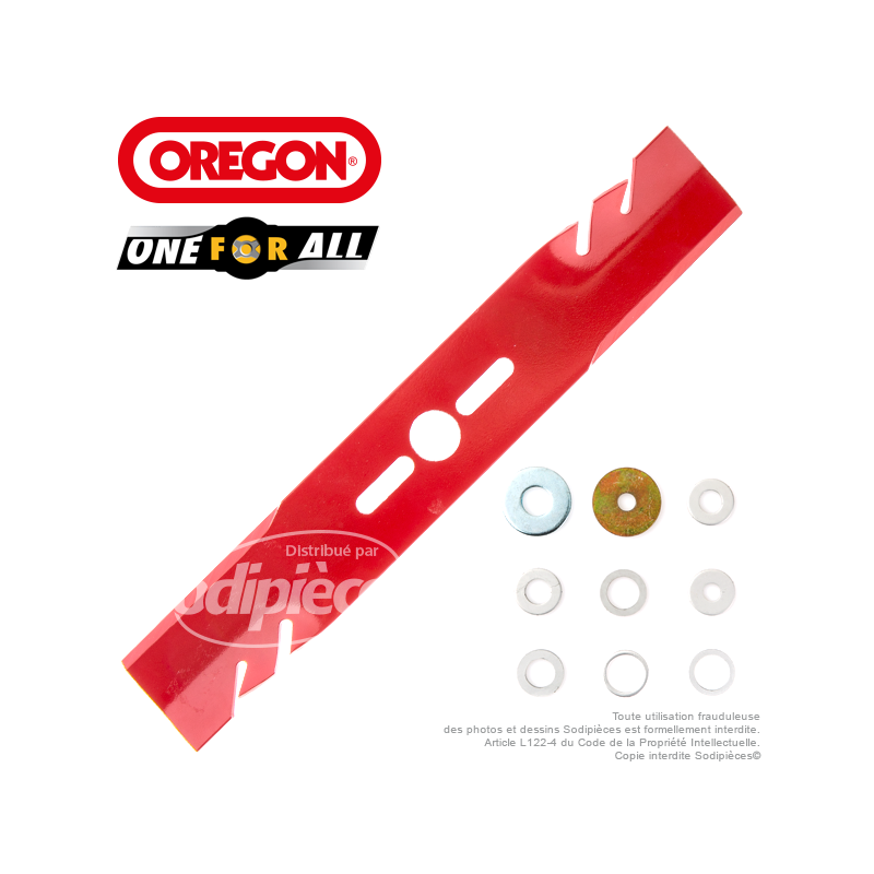 Lame universelle 40 cm Orégon Gator Mulcher™