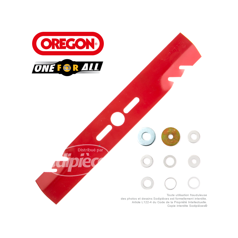 Lame universelle 40 cm Orégon Gator Mulcher™