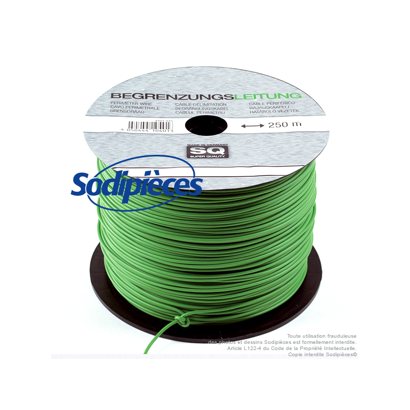 Câble limite pour robot. Long. 157 mm - Ø 2,1 mm