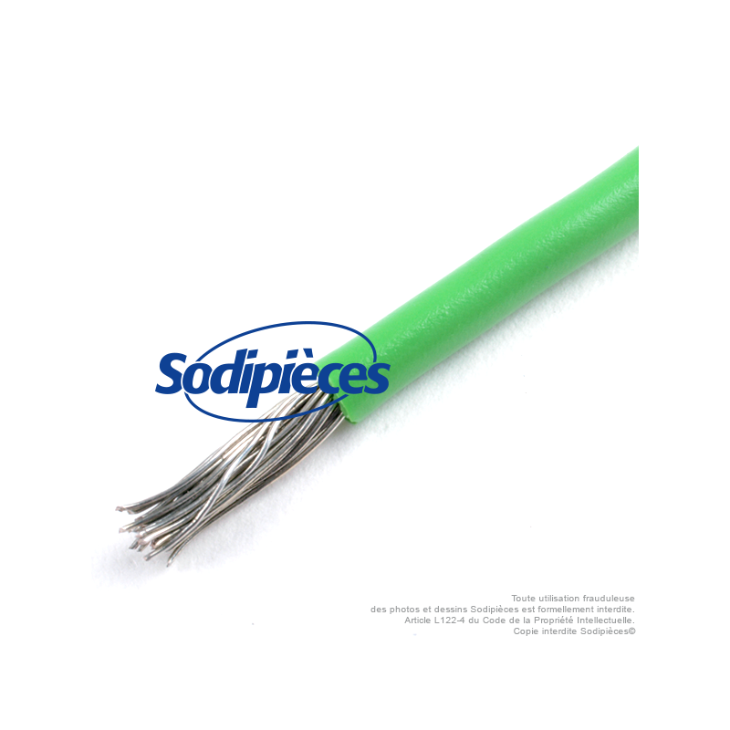 Câble limite pour robot. Long. 157 mm - Ø 2,1 mm