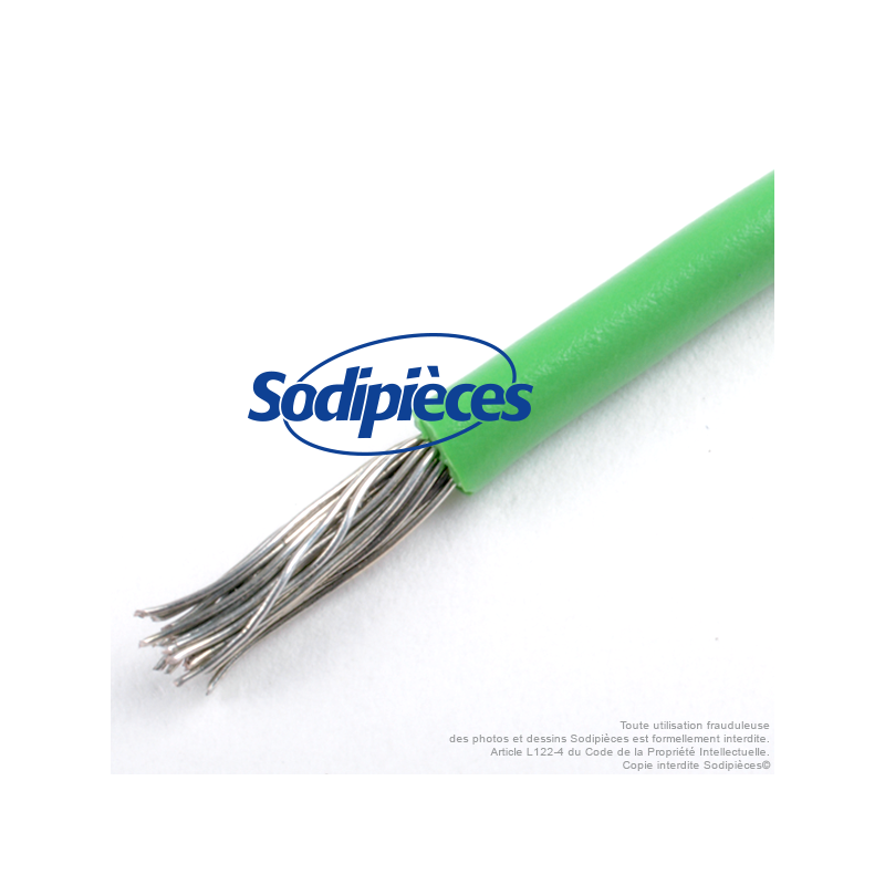 Câble limite pour robot. Long. 500 mm - Ø 3,5 mm
