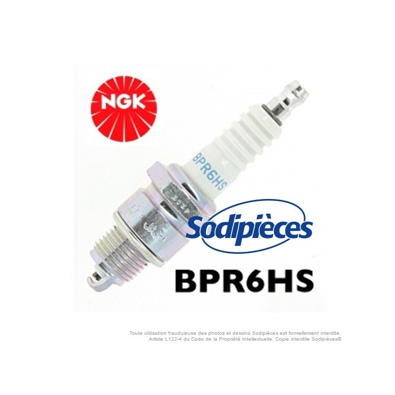 Bougie NGK type BPR6HS