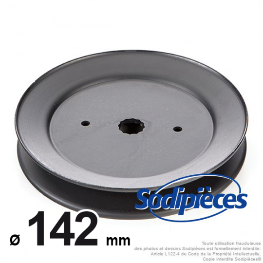 Poulie étoilé 12 dents. Pour AYP et Husqvarna