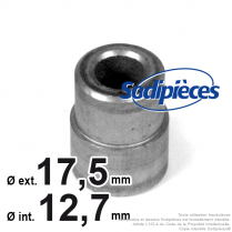 Bague d'adaptation pour poulies Ø int 12,7. Ø 17,5