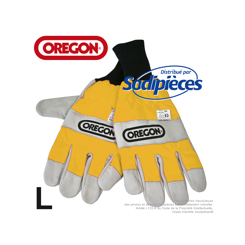 Gants de protection Orégon. Taille L