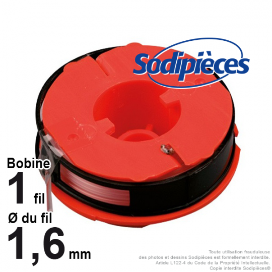 Bobine de fil pour BLACK & DECKER A6044