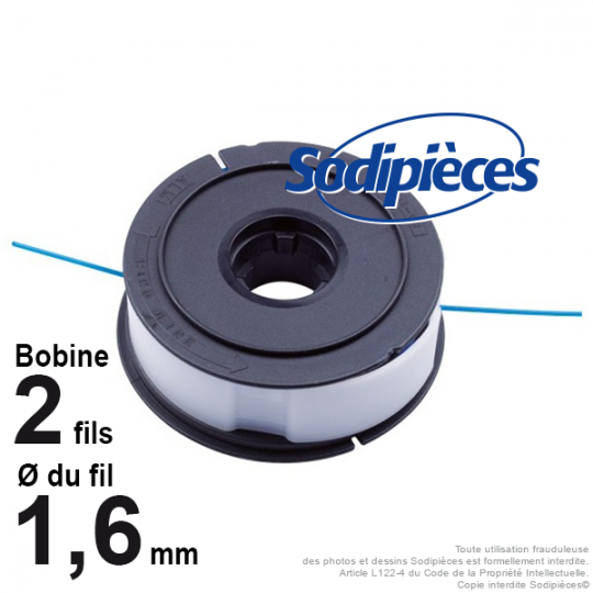 Bobine de fil pour BOSCH model ART23, ART30, PRT30, PRT30FA