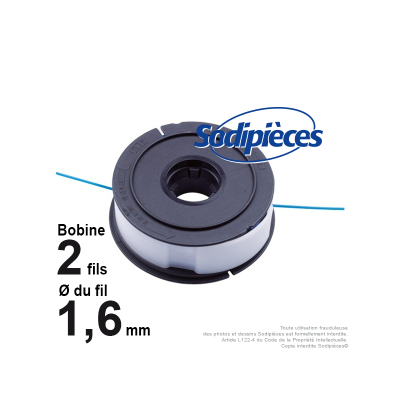 Bobine de fil pour BOSCH model ART23, ART30, PRT30, PRT30FA