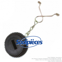 Bouchon essence pour Stihl N° 1117-350-0520, 1117-350-0500. Ø ext 40 mm