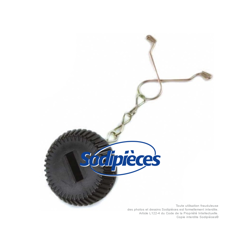 Bouchon essence pour Stihl N° 1117-350-0520, 1117-350-0500. Ø ext 40 mm