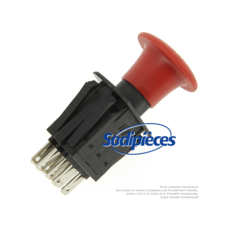 Interrupteur pour AYP, Bunton, Dixon, Murray, Scag, Snapper.