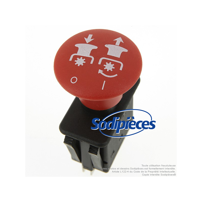 Interrupteur pour AYP, Bunton, Dixon, Murray, Scag, Snapper.