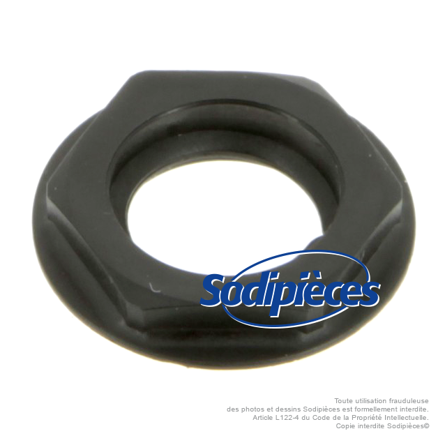 Ecrou plastique pour contacteur