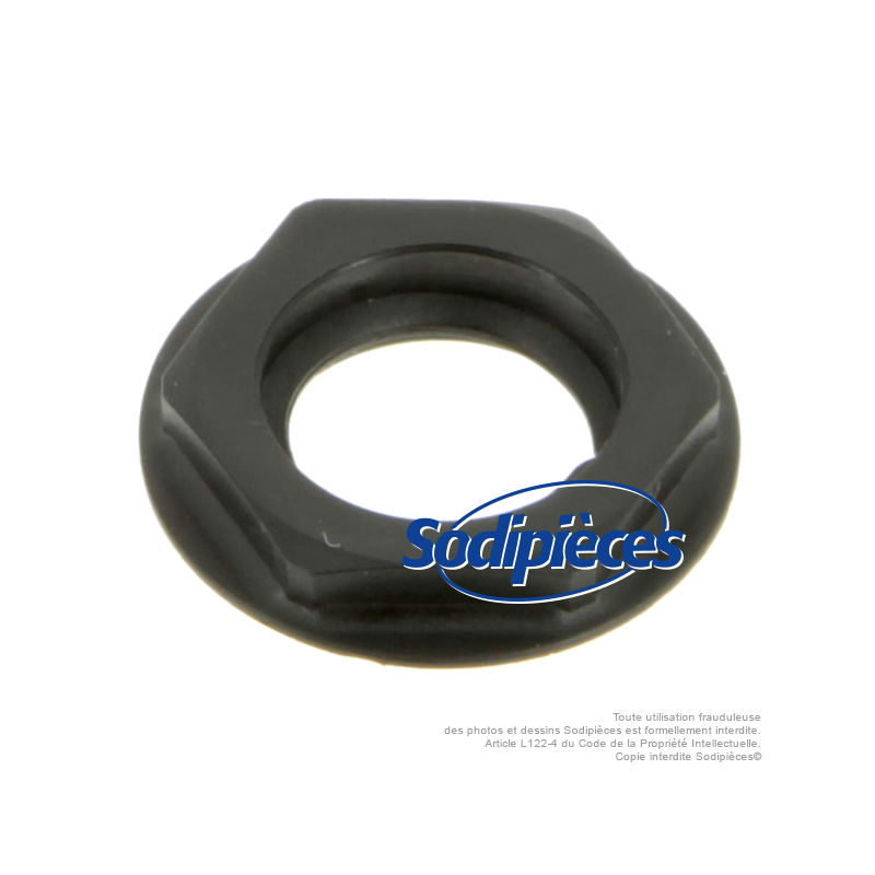 Ecrou plastique pour contacteur