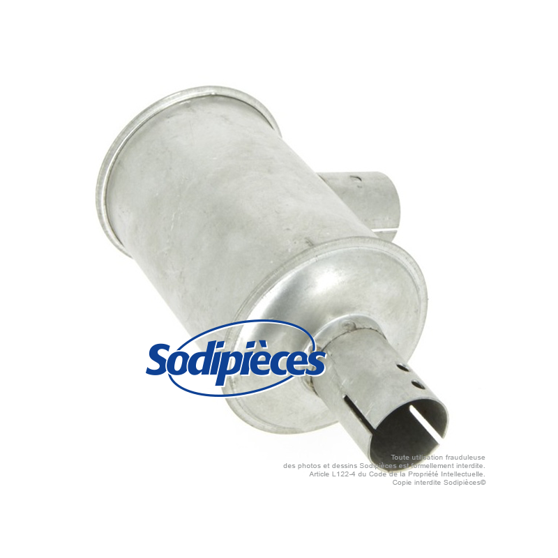 Silencieux pour Gravely 18543