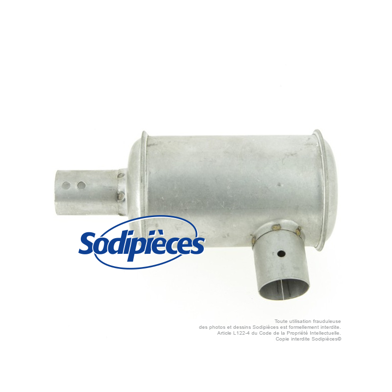 Silencieux pour Gravely 18543