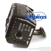 Silencieux pour Honda 18310-ZF1-000