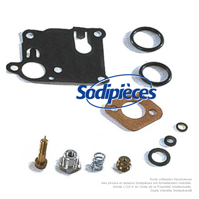 Kit réparation carburateur pour Briggs & Stratton Pulsa-jet Kit réparation carburateur pour Briggs & Stratton Pulsa-jet