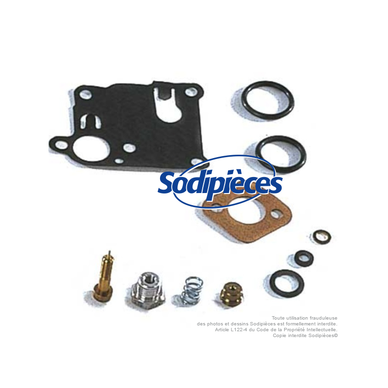 Kit réparation carburateur pour Briggs & Stratton Pulsa-jet