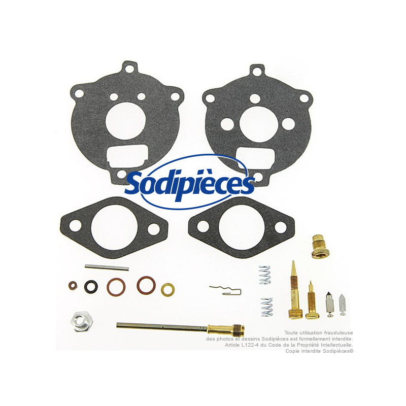 Kit réparation carburateur pour Briggs & Stratton N° 394 693,  291 763