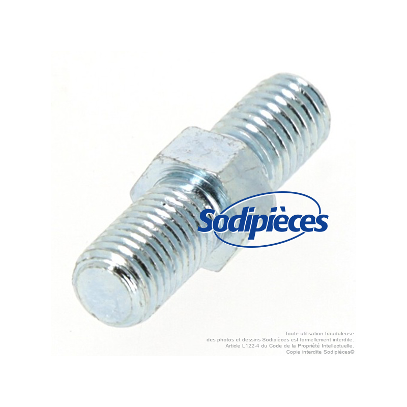 Adaptateur male Ø 10 x 1,25 / Ø 10 x 1,50 mm à gauche