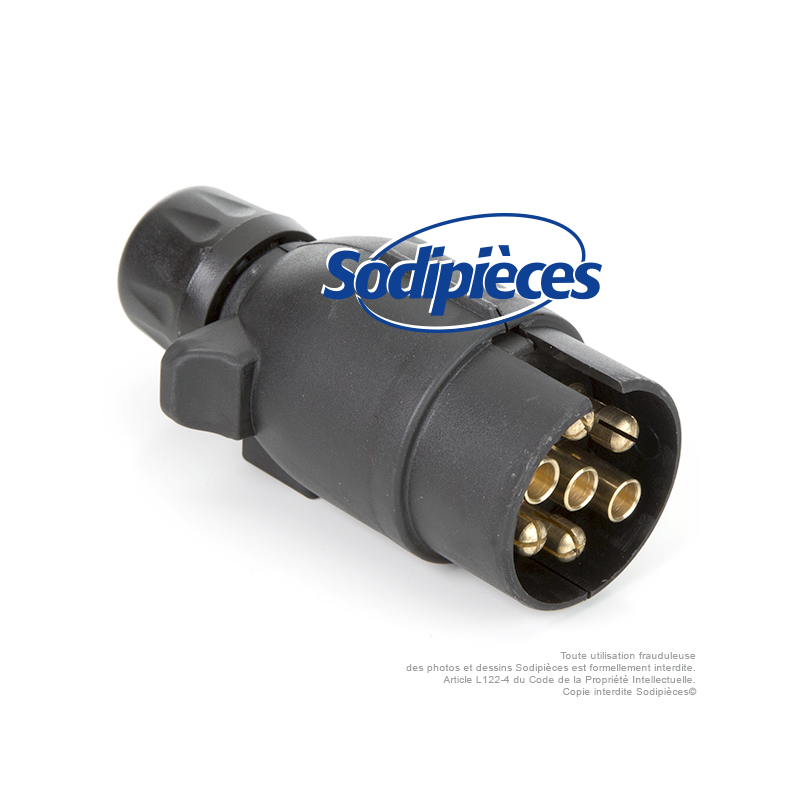 Prise plastique 7 broches