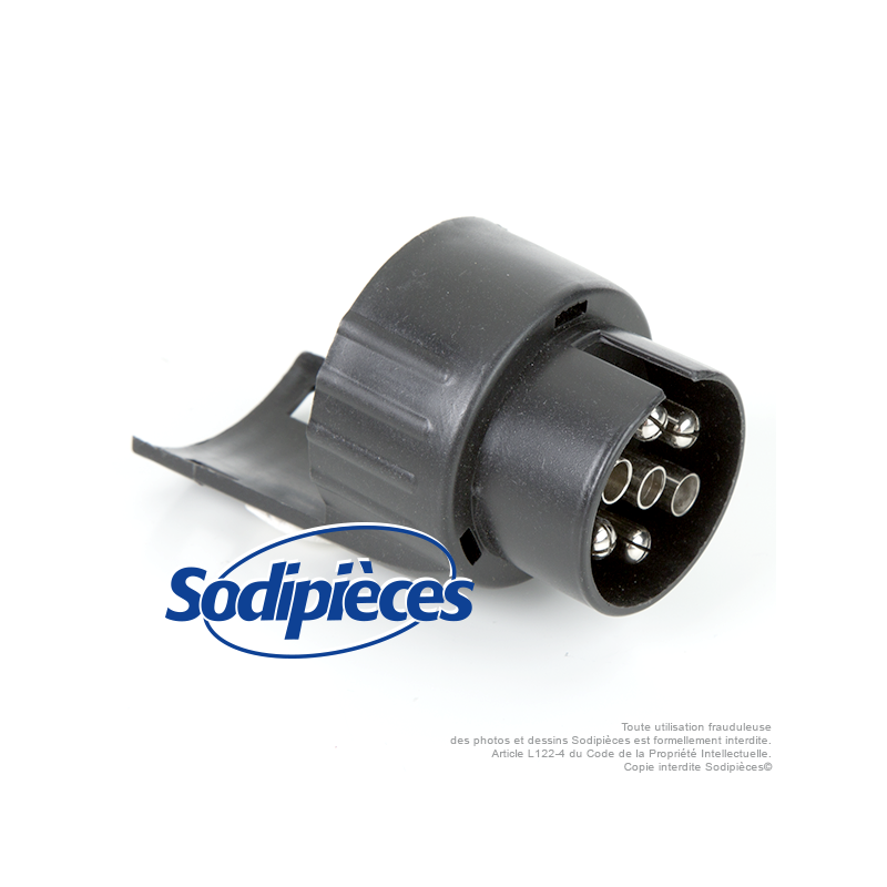 Adaptateur court 4 Mâles/3 Femelles - 13 femelles