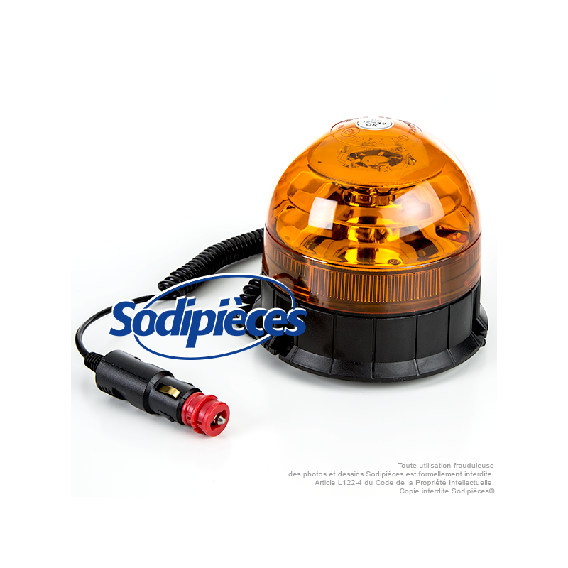 Gyrophare à LED magnétique