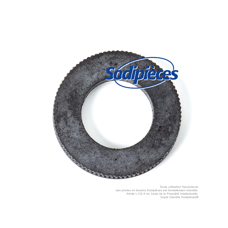 Rondelle reduction lame universelle alésage 14,3 mm. Diam ext 25,4 mm