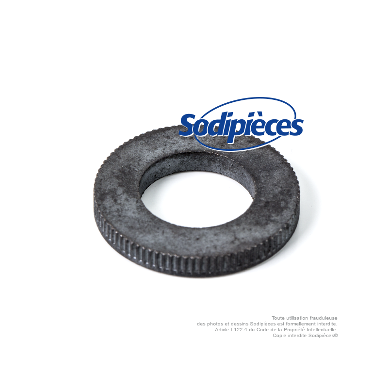 Rondelle reduction lame universelle alésage 14,3 mm. Diam ext 25,4 mm