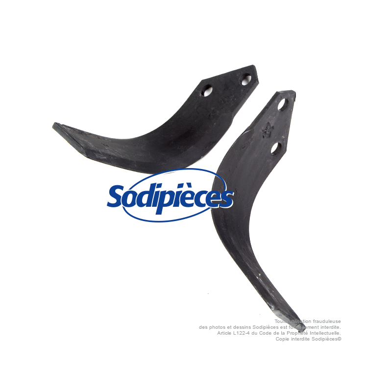 Outil de fraises adaptable pour Carraro