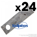 Couteaux scarificateurs pour Blue Bird  N° 5601. Jeu de 24