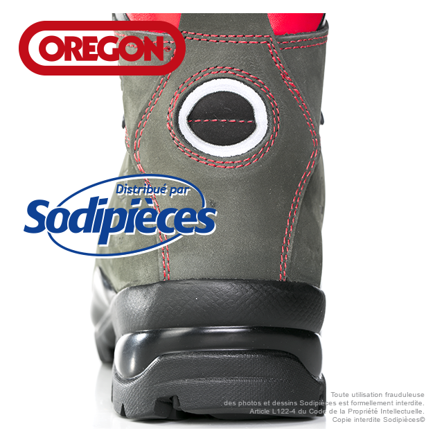 Bottes forestières cuir de protection Oregon. Class 2 (24m/s). T.38