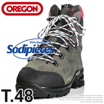 Bottes forestières cuir  de protection Oregon. Class 2 (24m/s). T.48