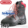 Bottes forestières cuir de protection Oregon. Class 1 (20m/s). T.45