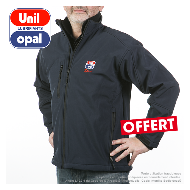 Huile moteur 2 temps Uni Opal pour tronçonneuse, débroussailleuse, tondeuse. 2 litres