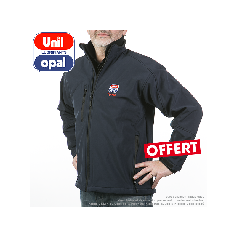 Huile moteur 2 temps Uni Opal pour tronçonneuse, débroussailleuse, tondeuse. 2 litres