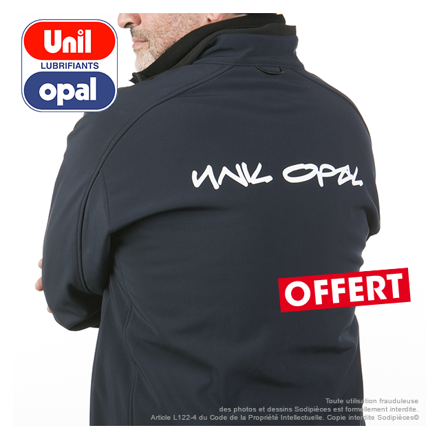 Huile moteur 2 temps Uni Opal pour tronçonneuse, débroussailleuse, tondeuse. 2 litres