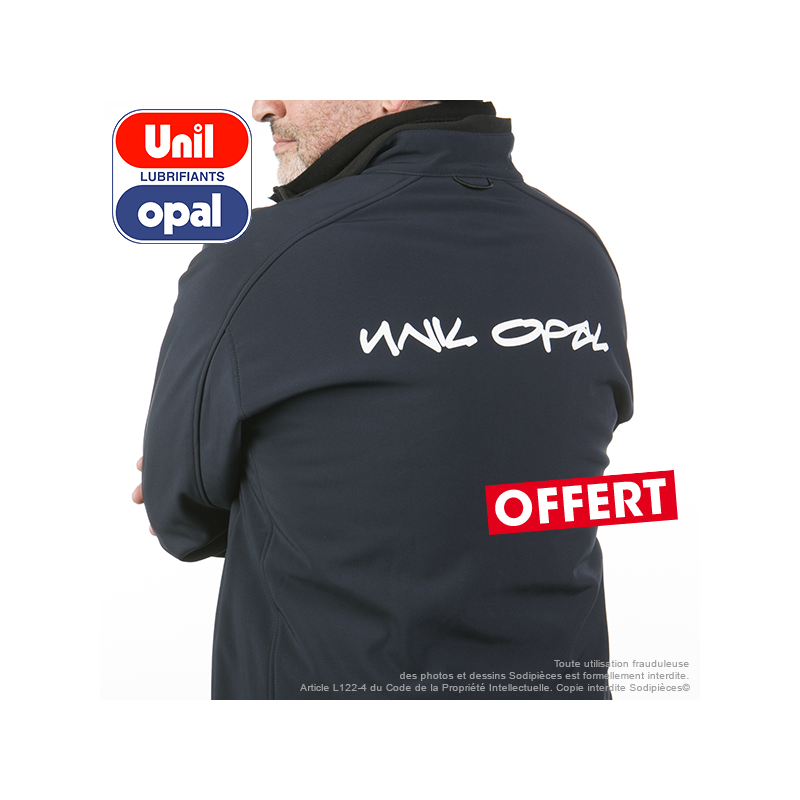 Huile moteur 2 temps Uni Opal pour tronçonneuse, débroussailleuse, tondeuse. 2 litres