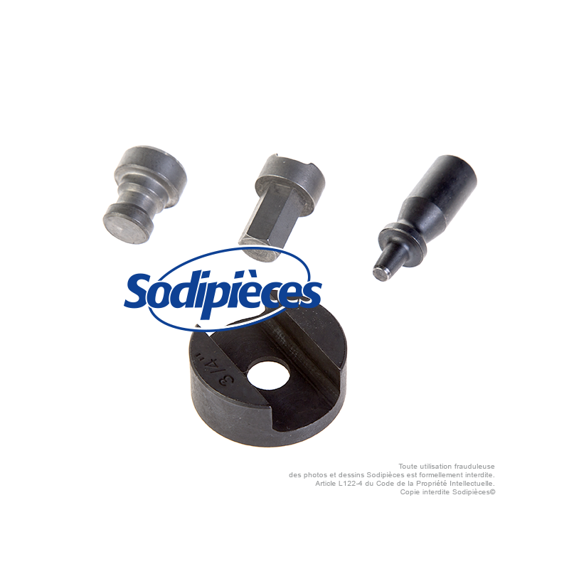 Kit de rivets pour Riveteuse-dériveteuse Tecomec