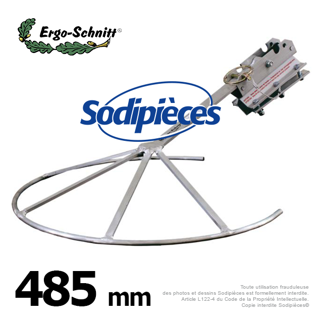 Entretoise repliable pour débroussailleuse Ergo-Schnitt 485 mm