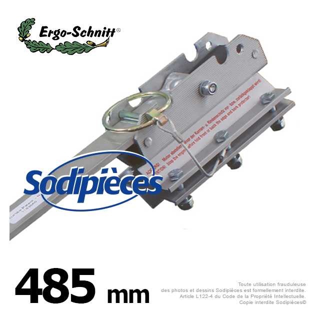 Entretoise repliable pour débroussailleuse Ergo-Schnitt 485 mm