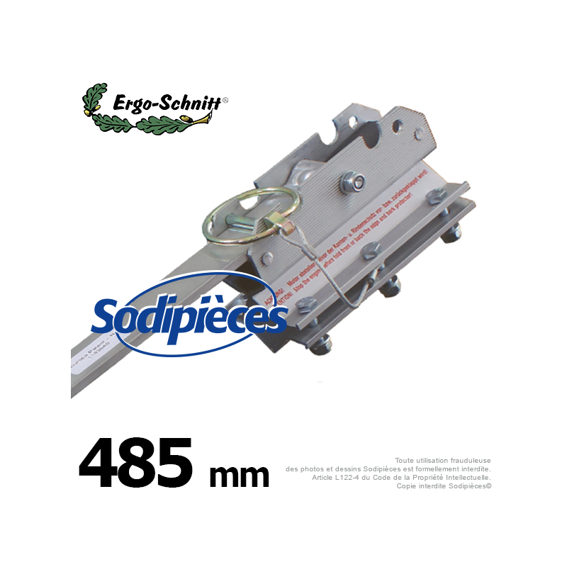 Entretoise repliable pour débroussailleuse Ergo-Schnitt 485 mm