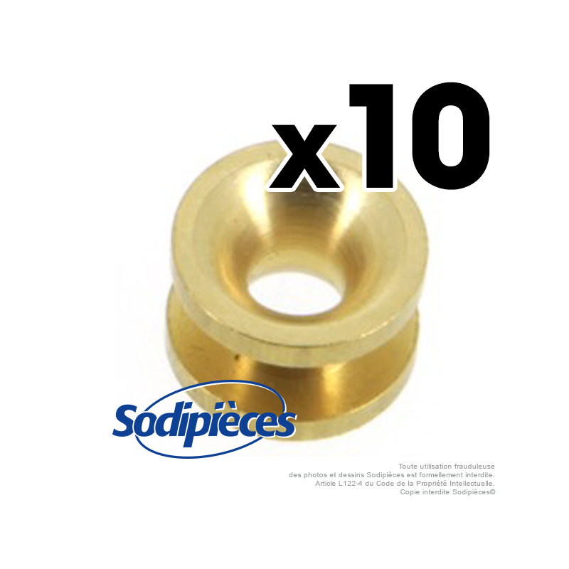 Passe fil pour tête débroussailleuse 3 fils 