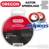 Fil débroussailleuse Oregon Gator® SpeedLoad™ 3 x 1,6 mm