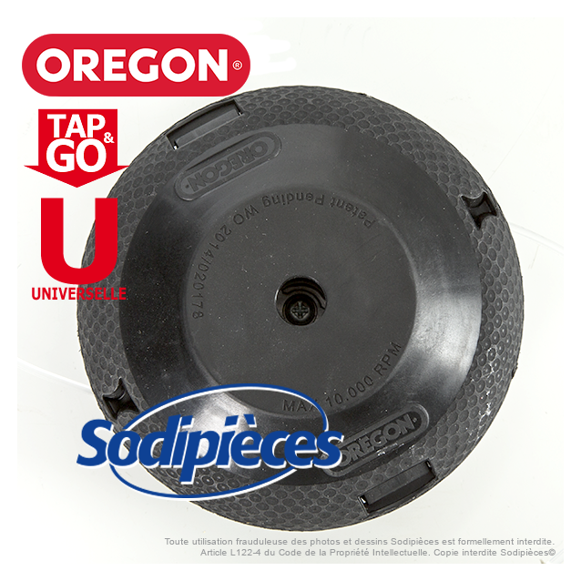 Tête débroussailleuse Oregon Gator® SpeedLoad™ supérieur à 33 cc