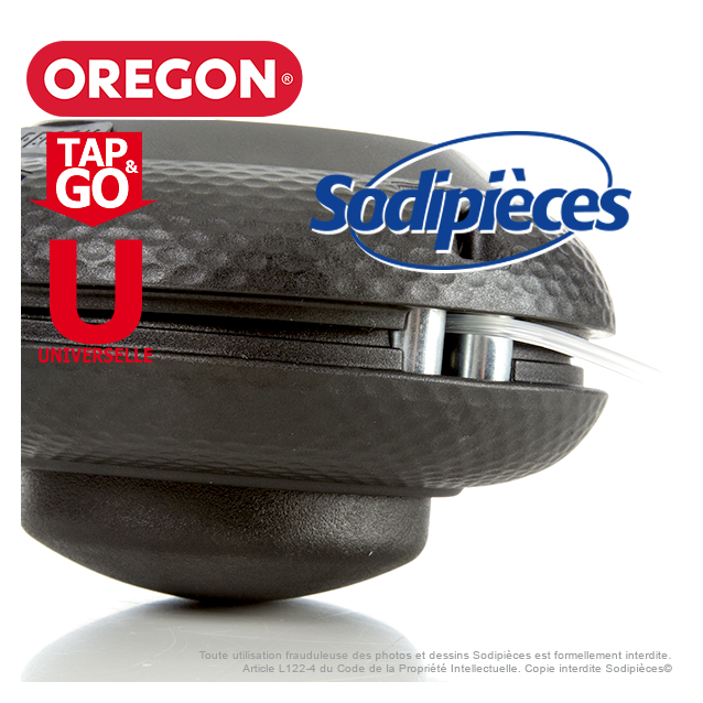 Tête débroussailleuse Oregon Gator® SpeedLoad™ inférieur à 33 cc