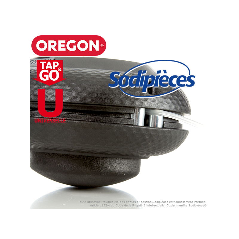 Tête débroussailleuse Oregon Gator® SpeedLoad™ inférieur à 33 cc